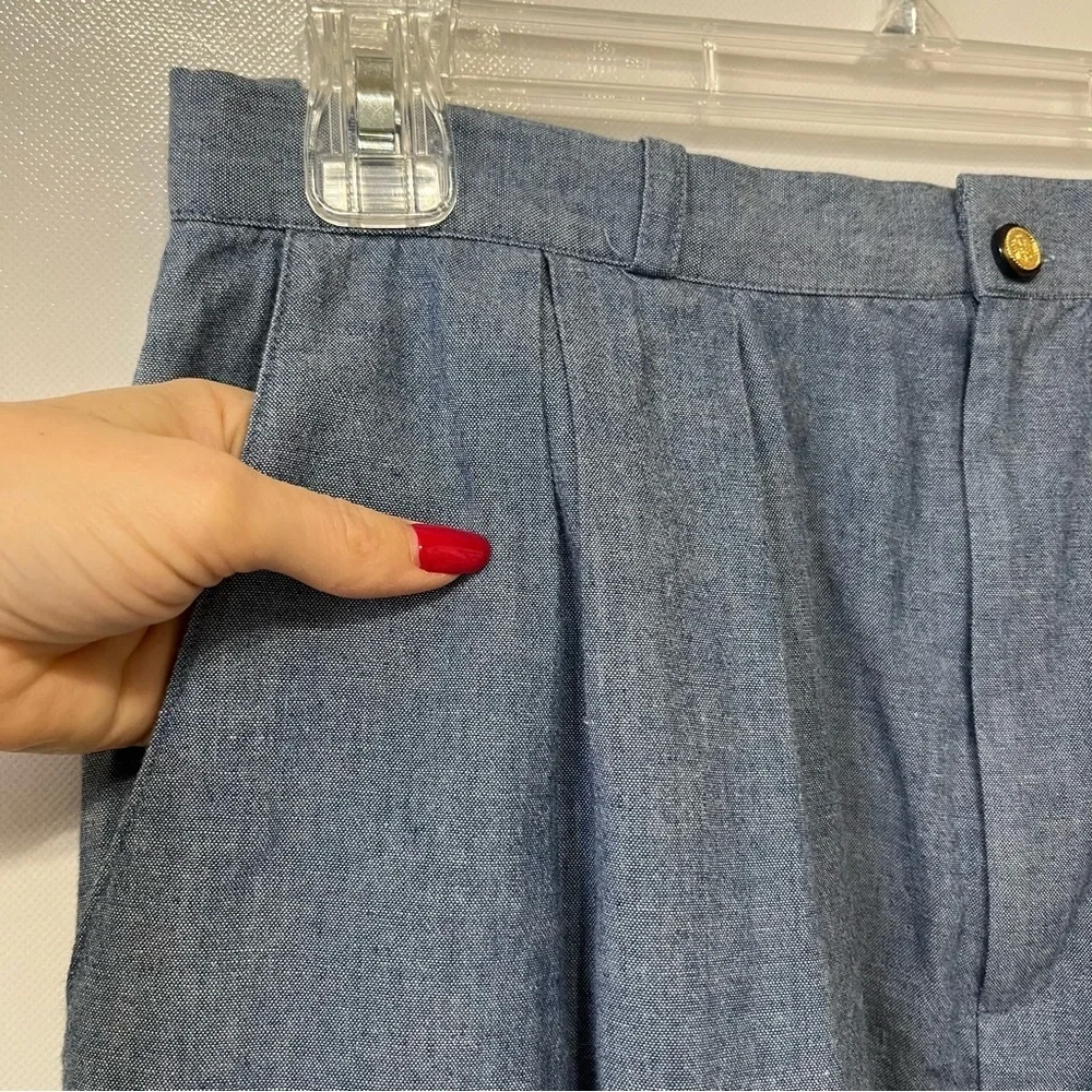 Vintage Bechamel Chambray Skirt